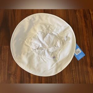 Rufflebutts White Sunhat 12-24m
